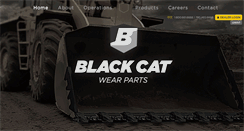 Desktop Screenshot of blackcatwearparts.com