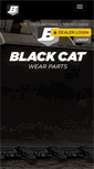 Mobile Screenshot of blackcatwearparts.com