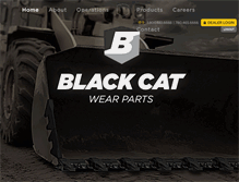 Tablet Screenshot of blackcatwearparts.com